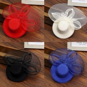 NWT Bird Cage Mini Hair Pin / Hat Veil